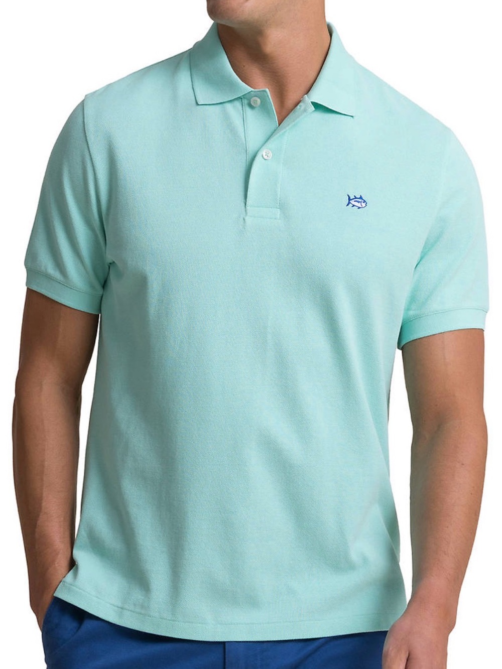 Southern Tide mint green polo shirt